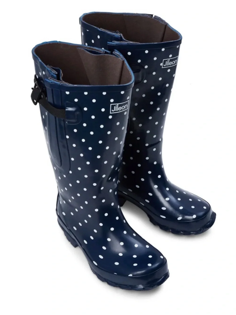 NWOT Jileon Extra Wide Calf Womens' Rain Boots, Size 7.